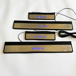 stainless steel led door sill plates for Honda HRV 2022